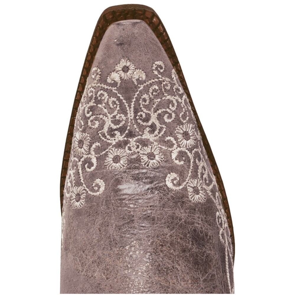 NEW Corral Crater Bone Embroidery Western Boots Snip Toe Cowgirl Boho Statement - Picture 6 of 15